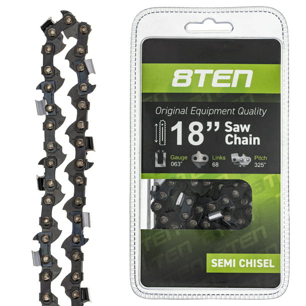 5-Pack Replacement 18-Inch L68 22BPX Chainsaw Chain for Stihl 025C MS250